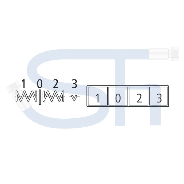 Rastung 12 für Steuerventile 80 l/min