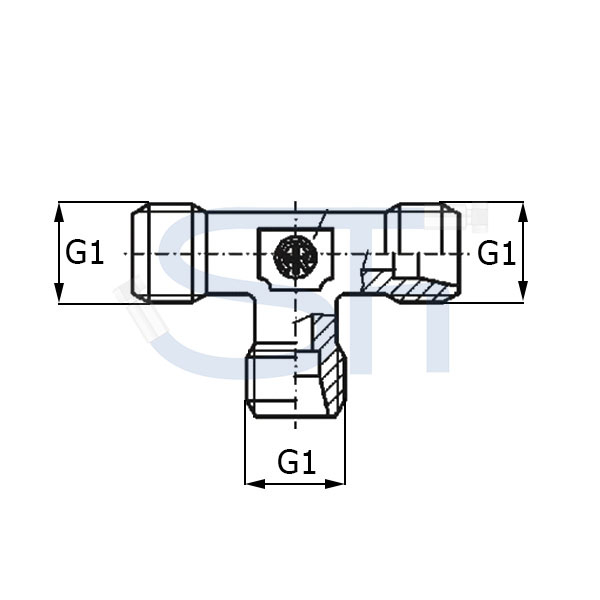 T-Verschraubung 35L