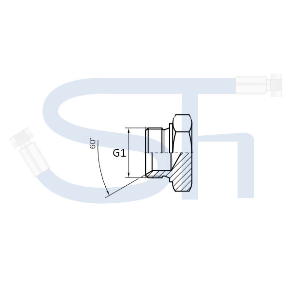 Verschlussschraube R 1/4"